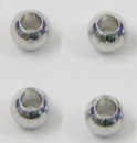 059551 Kugelköpfe 5,8mm Bohrung 3mm 4 Stück